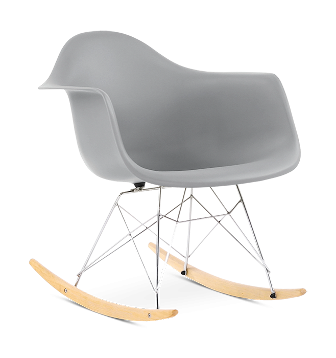 Hard plastic deals rocking chair