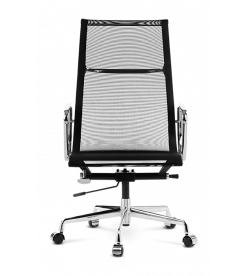 Designer Management High Back Office Chair - Black Mesh